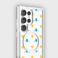 thumbnail image 5 of Samsung Galaxy S24 Ultra Clear Case - Blue and Yellow Bumble Design, 5 of 5