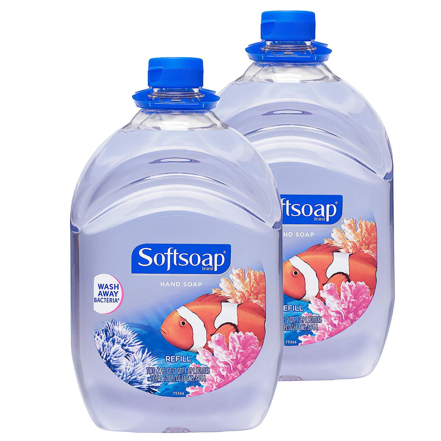 Softsoap Liquid Hand Soap Refill (64 fl. oz., 2 pk.) - Walmart.com