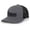 Charcoal/Black, variant on Forgiven Cross Christian Mens Hat Embroidered Mesh Back Trucker Baseball Cap, Black/White