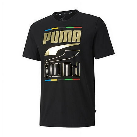 Puma Rebel Mens Crew Neck Short Sleeve T-Shirt