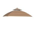 thumbnail image 2 of Garden Winds Replacement Canopy Top Cover for the Windsor Grill Gazebo -Standard 350 - Stripe Canyon, 2 of 8