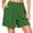 Green, variant on Shorts for Women 2026 Summer Elastic High Waist Wide Leg Dressy Casual Office Work Shorts with Pockets