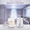 thumbnail image 1 of MesaSe 2Pcs Coton Tampon Boîte de Rangement Support Acrylique Transparent avec Couvercle pour Coton Boule Coton Tampons Fil, 1 of 6