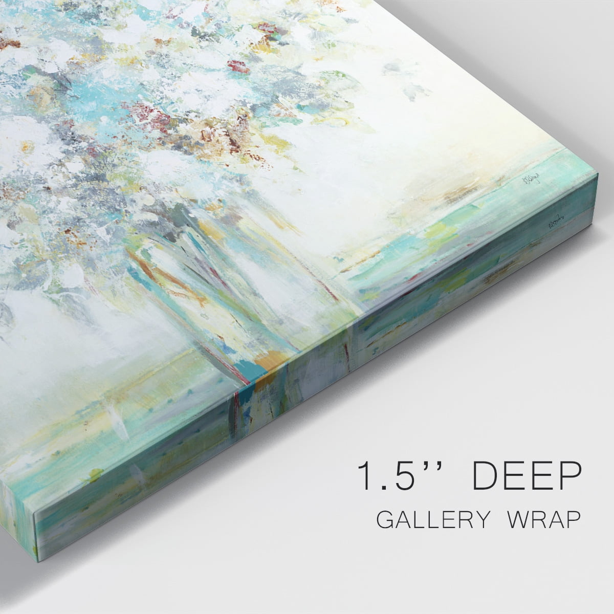 Textured Bouquet Premium Gallery Wrapped Canvas - Ready to Hang