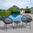 thumbnail image 2 of Bistro Set Acapulco Mainstays Negro 3 Piezas, 2 of 3