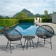 thumbnail image 2 of Bistro Set Acapulco Mainstays Negro 3 Piezas, 2 of 3