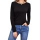 thumbnail image 1 of Sudadera de manga larga Bolero Backless Gym Yoga para mujer Adepaton BST2000118-3, 1 of 5