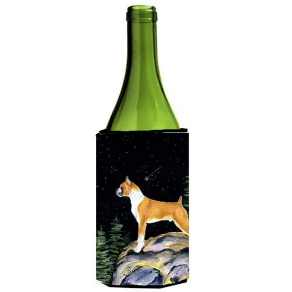 Starry Night Boxer Wine bottle sleeve Hugger - 24 oz.