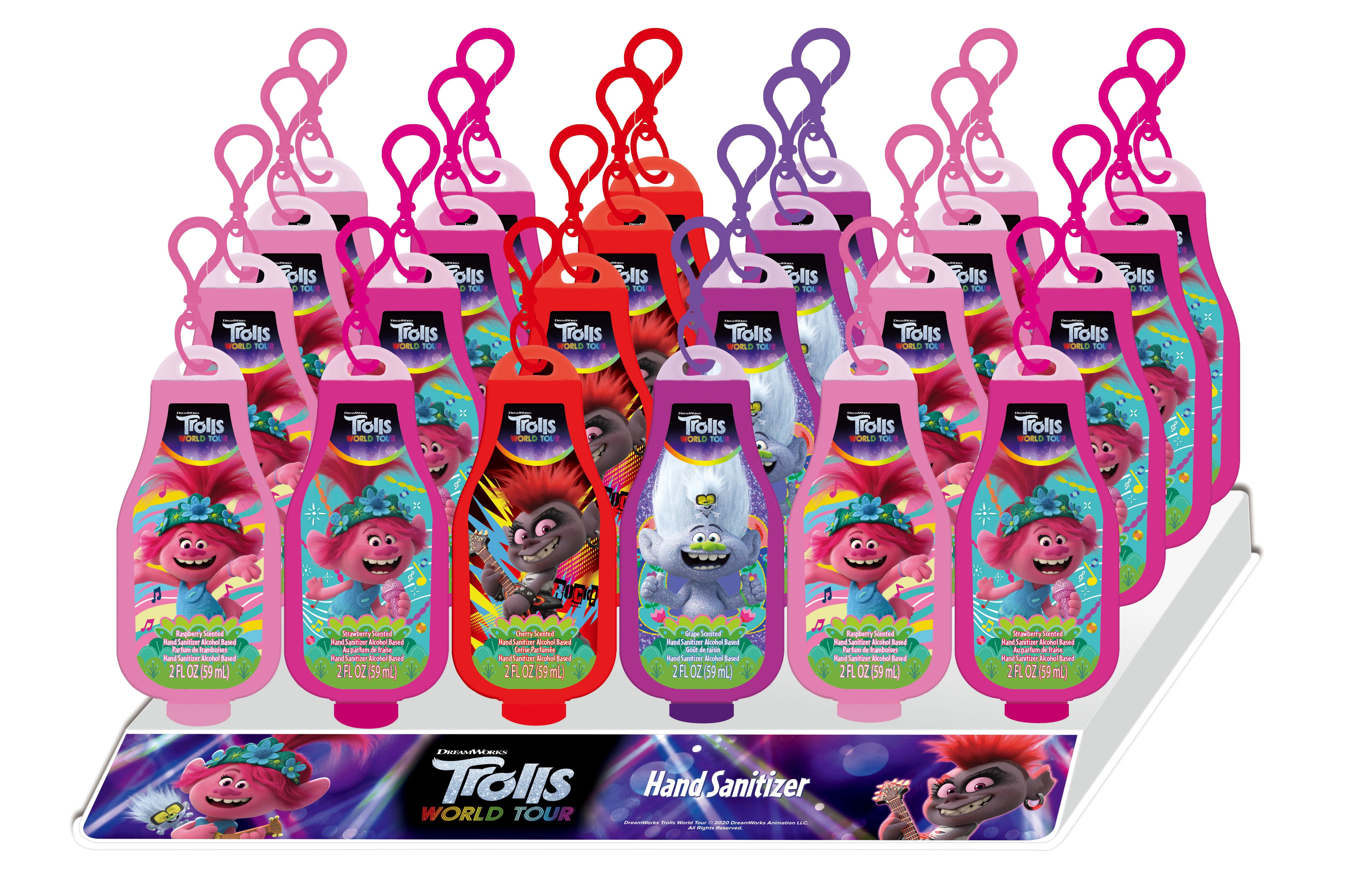 Trolls 24Piece Alcohol Hand Sanitizer