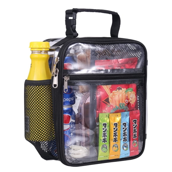 Bolsa de almuerzo transparente aprobada por Oraben Stadium para el trabajo, la escuela y el pícnic