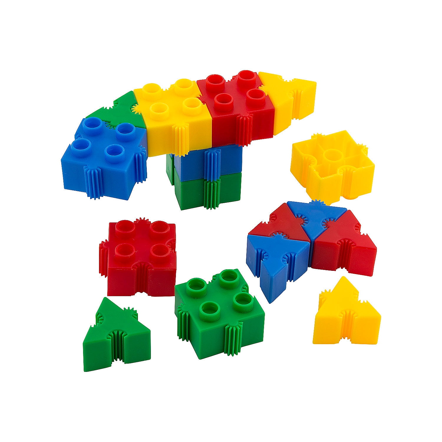 Dq Building Bricks (16Pc) Toys 30 Pieces
