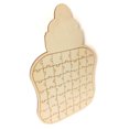 thumbnail image 2 of Coofit Wedding Guest Book Puzzle Creative Alternative Wood Puzzle Wedding Guest Box, 2 of 8