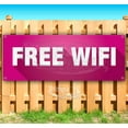 thumbnail image 1 of Free Wifi 13 oz Vinyl Banner With Metal Grommets, 1 of 4