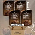 thumbnail image 2 of Sheila G's Brownie Brittle Bite Size Chocolate Chip Bundle - 4 Individually Sealed Bags of Chocolate Chip Brownie Brittle Bite-Sized Pieces - Road Trips, Lunch Boxes in Cornershop Confections Pack, 2 of 3