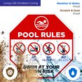 thumbnail image 5 of Pool Rules Sign, Pool Sign,, 5 of 8
