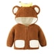 thumbnail image 1 of Abrigo De Invierno Para Niños Pequeños, Chaquetas Para Niños Y Niñas, Abrigo Cálido Para Bebés Recién Nacidos, Prendas De Vestir De Punto, Mono Con Capucha, Café Odeerbi LM103-386, 1 of 9