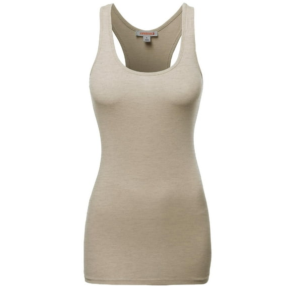 FashionOutfit Women's Racer Back Sleeveless tank tops