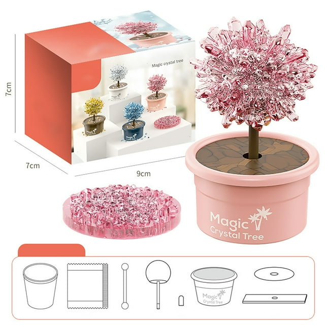 Crystal Growing Kit For Kids Science Kits For Kids Grow Crystal Science Experiments Toys DIY Projects Learning & Education Toys Gifts For Girls And Boys