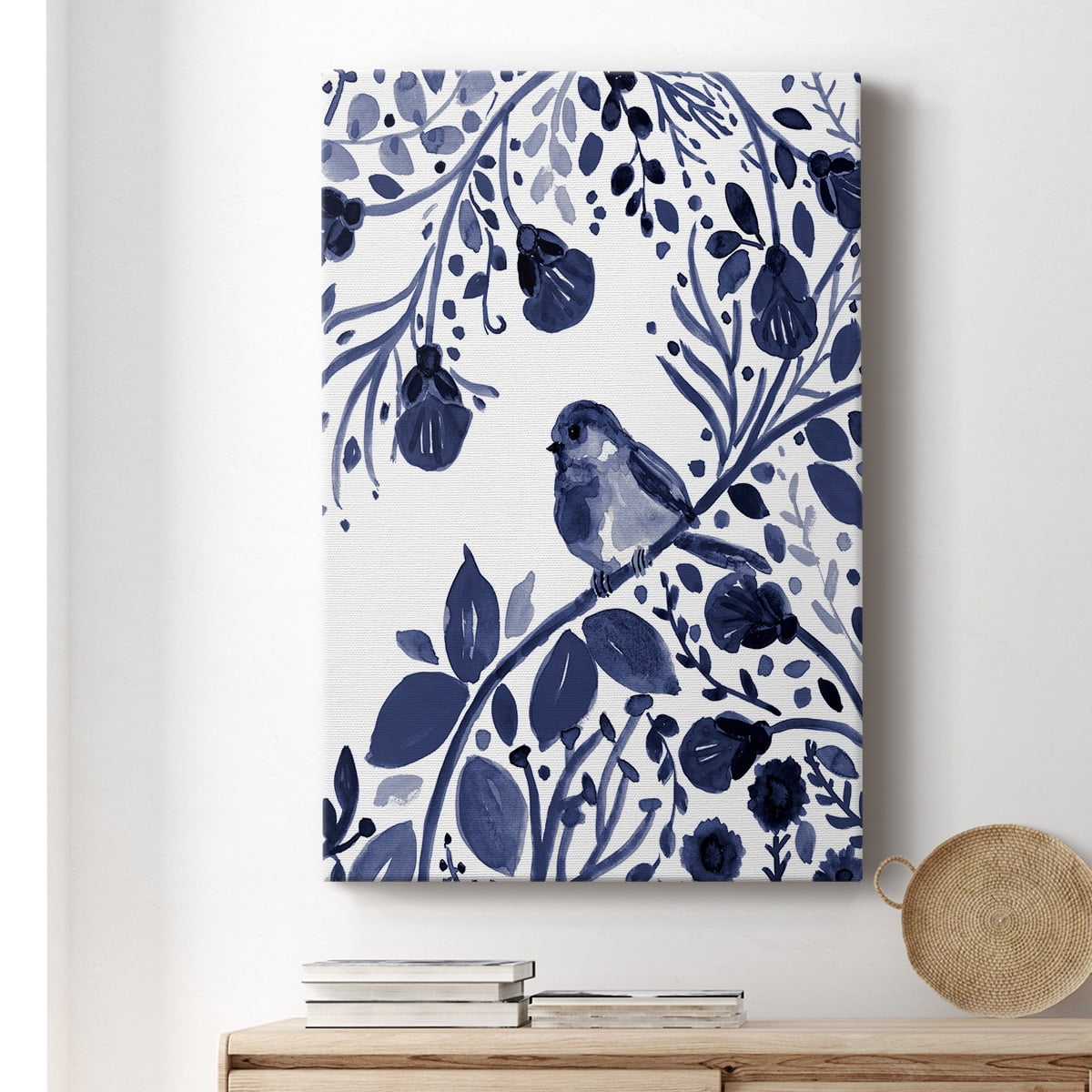 Indigo Song II Premium Gallery Wrapped Canvas - Ready to Hang