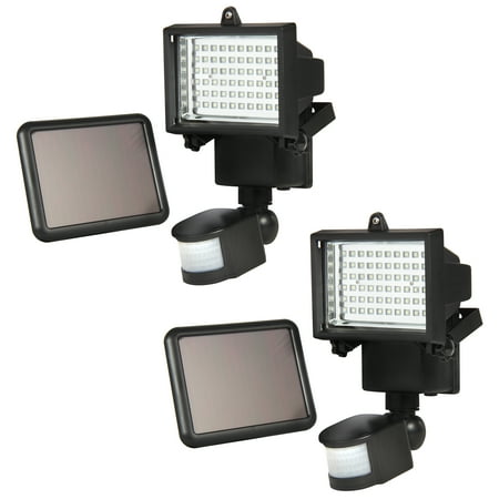 Best Choice Products 2 PACK 60 LEDs Outdoor Garden Solar Motion Sensor Security Flood Light Spot Lamp