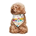 thumbnail image 4 of Disketp Funny Farm Dog Bandanas 1PC Triangle Adjustable Puppy Bandana Bib Handkerchief for Large Medium Girl Dogs Pets Gift, 4 of 6