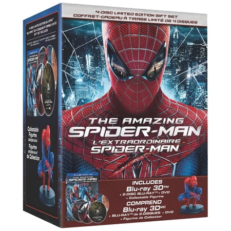 THE AMAZING SPIDER-MAN [BLU-RAY/DVD] [CANADIAN; BILINGUAL; GIFTSET; 3D]