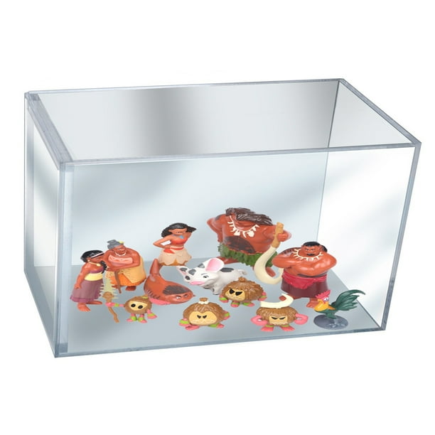 12 Moana Cake Topper Playset Toy Figures With Storage Case Walmart Com Walmart Com