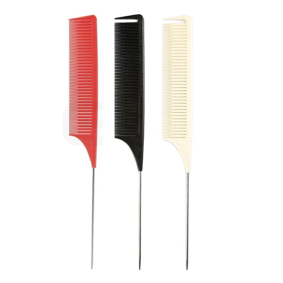 Tachiuwa 3x New ABS Fine-tooth Weave Highlighting Foiling Hair Comb for Salon Styling