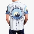 thumbnail image 4 of Balery Not All Who Wander Are Lost2 Printed Men’s Short Sleeve Polo Shirt, Midweight Men's Shirt,Golf Polo shirts -3X-Large, 4 of 9