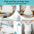 thumbnail image 4 of CCOCC 2026 New 60 Count Self Cleaning Cat Litter Box Waste Bags,Cat Litter Bags for All Automatic Cat Litter Box for Cat,Litter Box,Home,Pet Area,Apartment 19.68 X 17.7", 4 of 4
