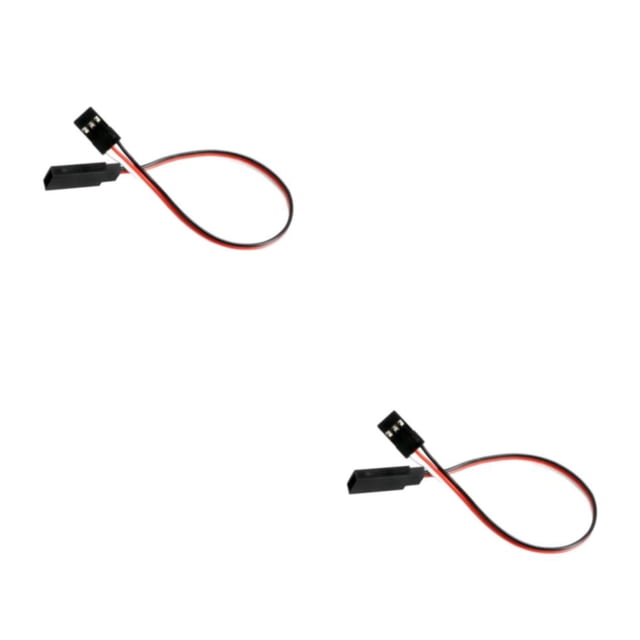 Maytalsory Universal Model Servo Extension Cable - Premium ABS Extension Cord Wire Connectors Extension 200MM 2Set