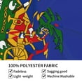 thumbnail image 4 of Coat Arms Of Haititapestry Aesthetic Tapestry Wall Hanging For Room Bedroom Dorm Room Decor 29x37 Inches, 4 of 7