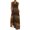 Khaki, variant on Aayomet Maxi Dress For Women Women V Neck Plus Size Dress Sleeveless Daily Plaid Maxi Neck Vintage Bohemian Women's Dress Summer,Khaki XXL