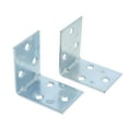 thumbnail image 5 of Bulldog Hardware 1-1/2 in. Double Wide Corner Brace, Zinc Plated Steel (2 Pack), 5 of 8