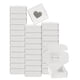 thumbnail image 1 of 32 Piezas Cajas de Embalaje de Jabón 3x3x1.2 Pulgadas Caja de Jabón de Kraft con Ventana (Forma de Corazón, Blanca), 1 of 6