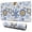 Blue/Yellow, variant on Long Mouse Pads for Desk,Blue and Yellow Pioneer Flower Desk Mats on Top Of Desks, Desk Mouse Pad Extra Large with 3mm Non-Slip Base and Stitched Edge for Gaming,Office,Work,Home 31.5"x11.8"