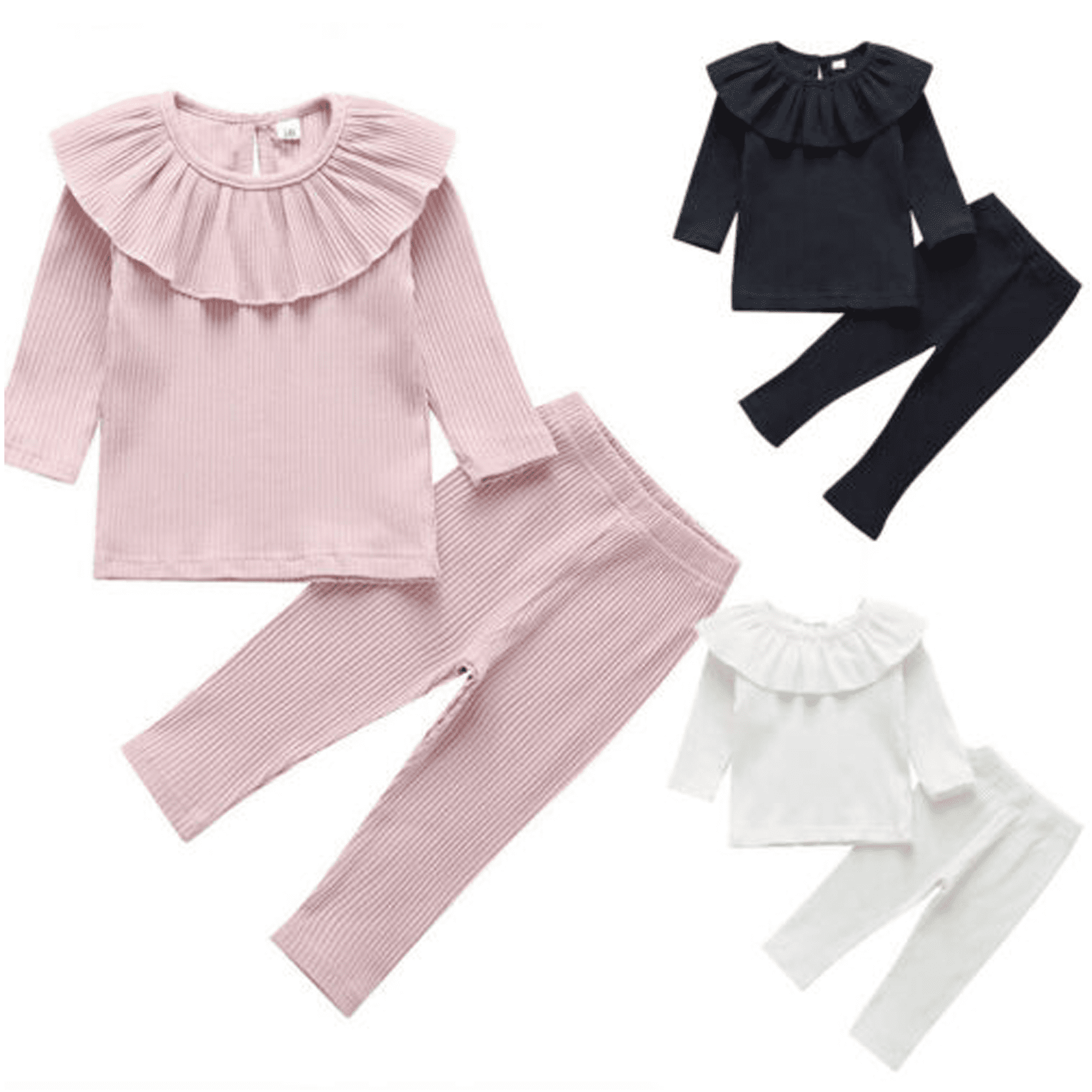 baby girl knitted tracksuit