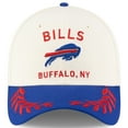 thumbnail image 2 of Men's New Era  Cream/Royal Buffalo Bills 2025 NFL Draft 39THIRTY Flex Hat, 2 of 5