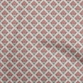 thumbnail image 1 of oneOone Polyester Spandex Red Fabric Asian Block Floral Quilting Supplies Print Sewing Fabric By The Yard 56 Inch Wide, 1 of 4