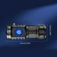 thumbnail image 3 of Waterproof Tactically Torches Rechargeable Flashlights 5 Modes Highly Lumen Flash LED Light for Outdoor Activity, 3 of 9