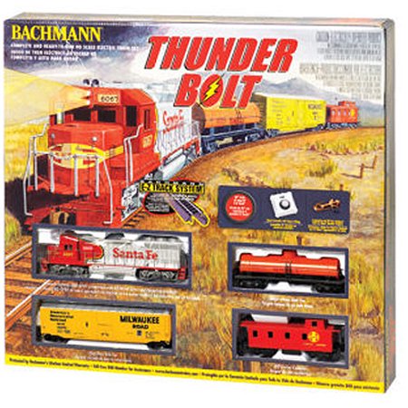 Thunderbolt Ho Scale Electric Train Set - Walmart.com