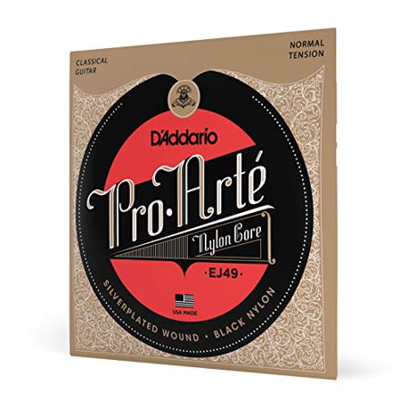 UPC 019954952228 product image for D Addario EJ49 Pro-Arte Black Nylon Classical Guitar Strings  Normal Tension | upcitemdb.com