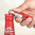 thumbnail image 5 of Wine Key - Professional Handcrafted Heavy Duty Waiter Corkscrew, Compact Wine Opener with Double Hinged, Foil Cutter and Bottle Opener, Gifts for Servers, Sommelier, Bartenders - Red, 5 of 6