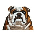 thumbnail image 1 of WIRESTER 2.16" x 1.73" (5.5cm x 4.4cm) Logo Sew Ironed On Badge Embroidery Applique Patch, DIY Vintage Embroidered Patches, for Hats, Jackets, Shirts, Vests and Jeans - English Bulldog, 1 of 7