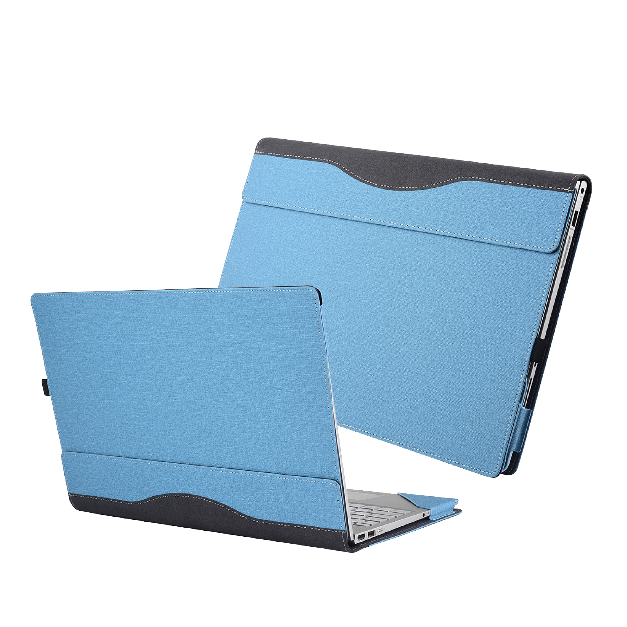 Laptop Case Cover for HP Envy x360 2-in-1 Laptop 16-ad 16z-ad 16-ac 16t-ac & for HP Zbook Firefly 16 Inch G11,PU leather Protective Bag Notebook PC Sleeve With heat dissipation holes