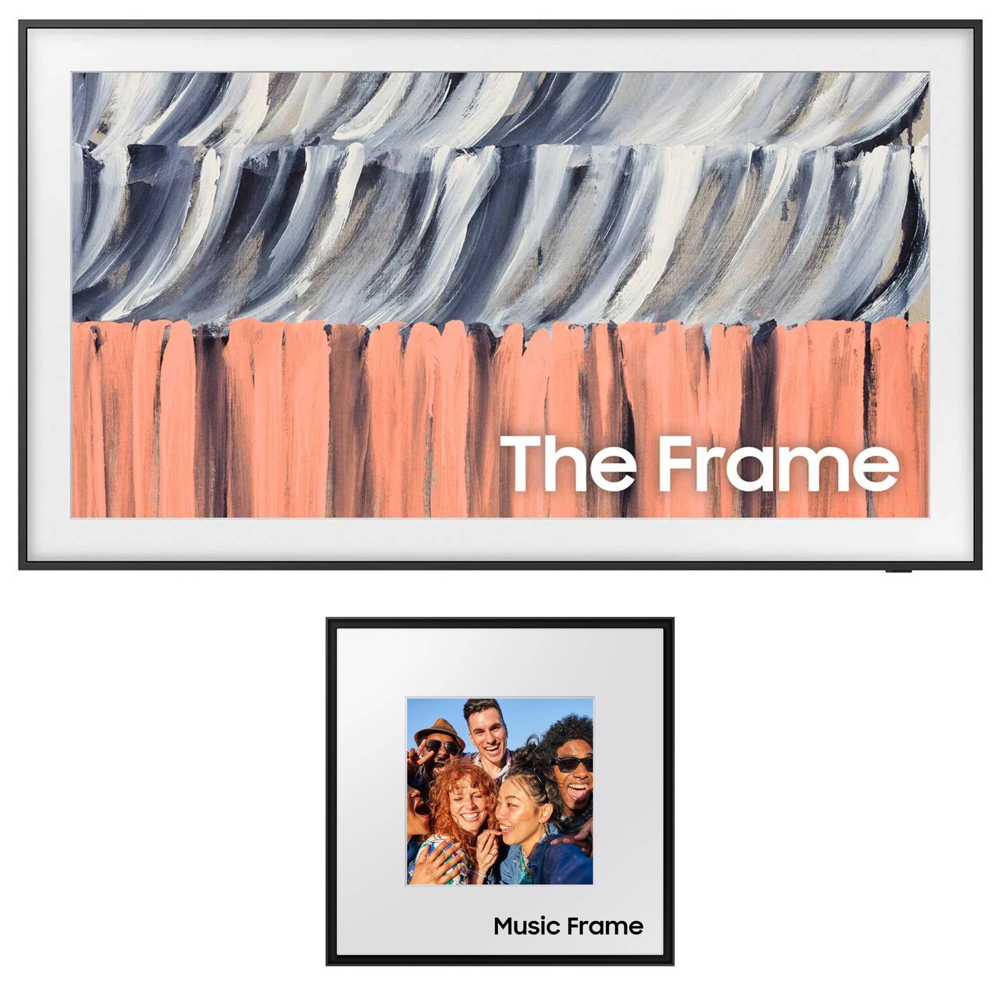 Samsung QN55LS03HE 55" QLED 4K TV with HW-LS60D Photo Frame Speaker (2026)