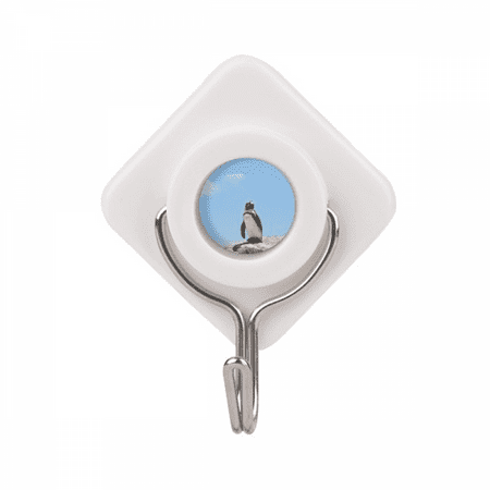 

Penguin Ocean Antarctic Science Nature Picture Adhesive Wall Hooks Hanging Self Sticky