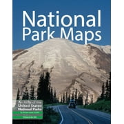 National Park Maps: An Atlas of the U.S. National Parks, (Paperback)
