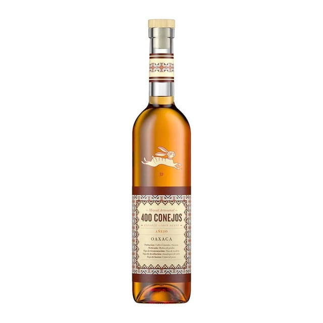 Pack de 12 Mezcal 400 Conejos Añejo 750 ml