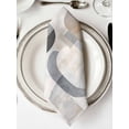 thumbnail image 2 of nqOlkjepod Abstract Gray Brown Cloth Napkins Set of 8 Reusable Dinner Napkins, Modern Geometric Art Cocktail Napkin Washable Table Napkins for Wedding/Holiday Party/Baby Shower 20"x20", 2 of 8